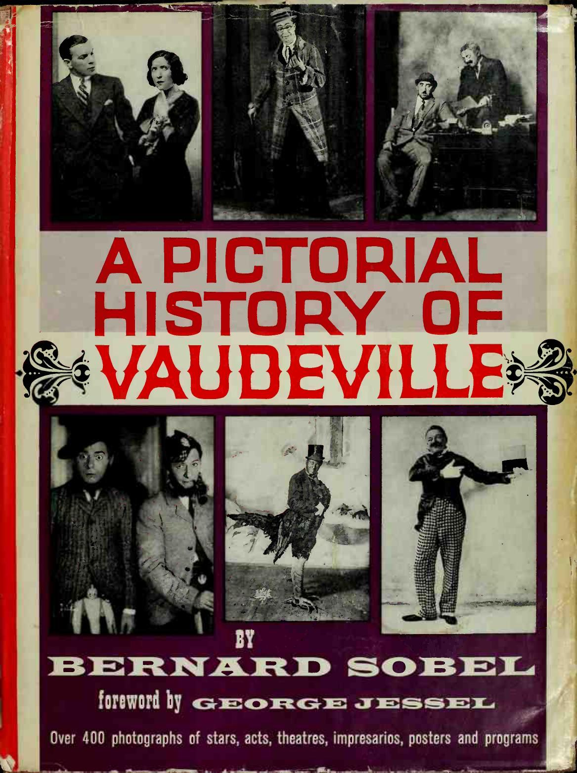 A Pictorial History of Vaudeville (Art Ebook) by Unknown