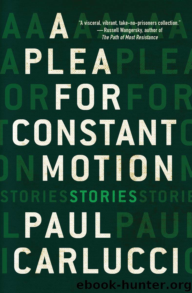 A Plea for Constant Motion by Paul Carlucci