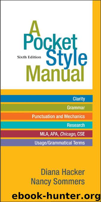 A Pocket Style Manual by Diana Hacker
