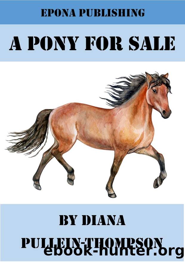 A Pony For Sale by Diana Pullein-Thompson