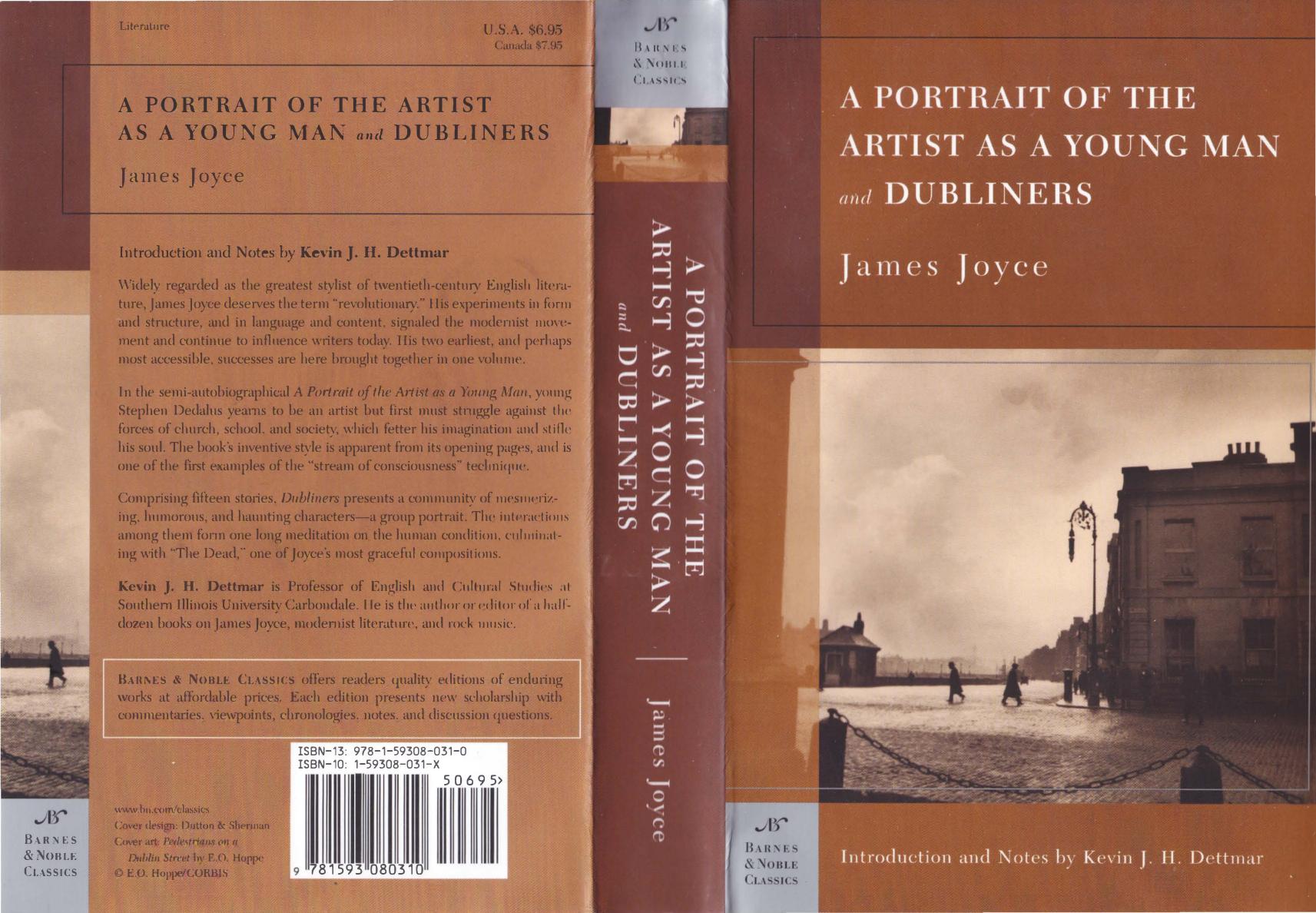 A Portrait of the Artist as a Young Man and Dubliners (Barnes & Noble Classics) by James Joyce