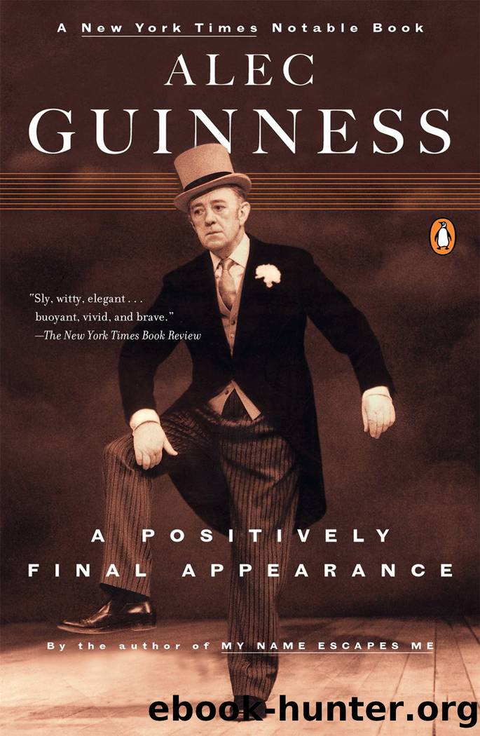 A Positively Final Appearance by Guinness Alec