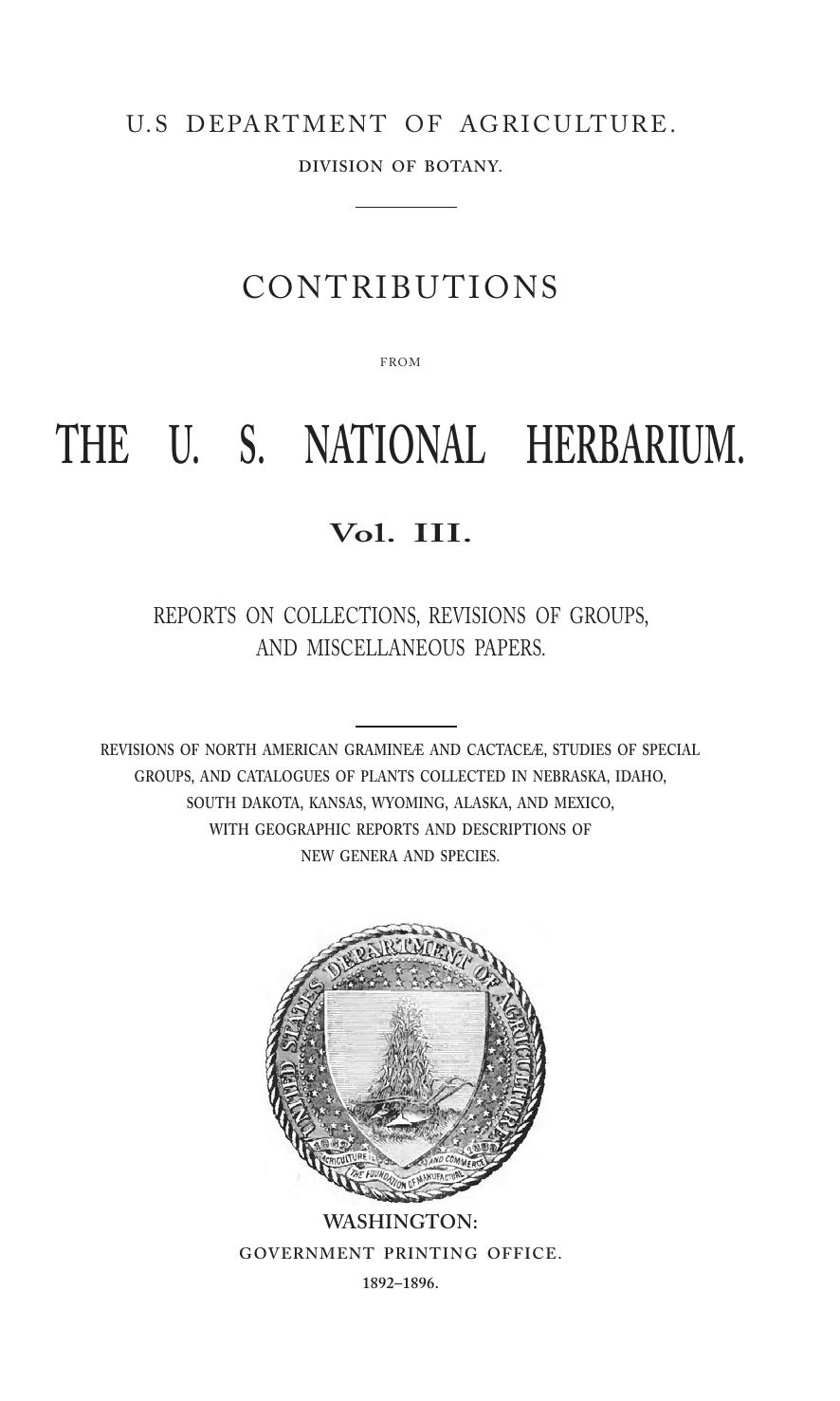 A Preliminary Revision of the North American Species of Cactus... by Coulter J.M