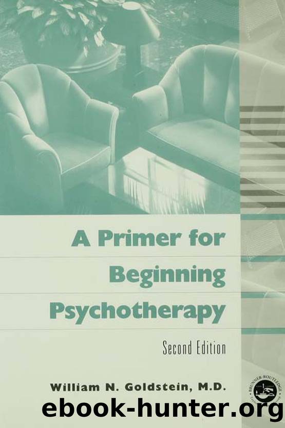 A Primer for Beginning Psychotherapy by William N. Goldstein
