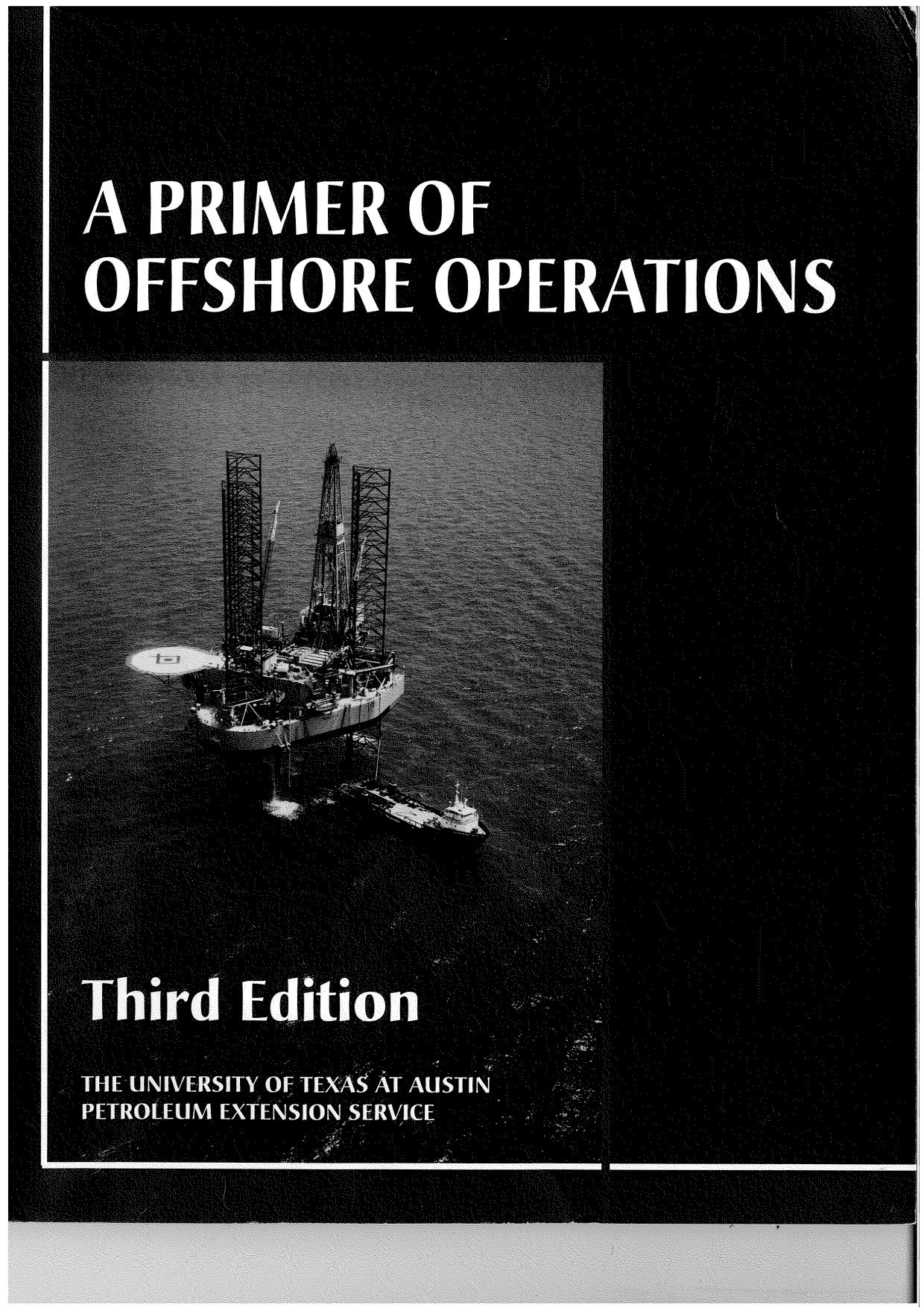 A Primer of Offshore Operations by coll