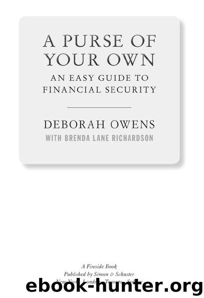 A Purse of Your Own by Deborah Owens & Brenda Lane Richardson