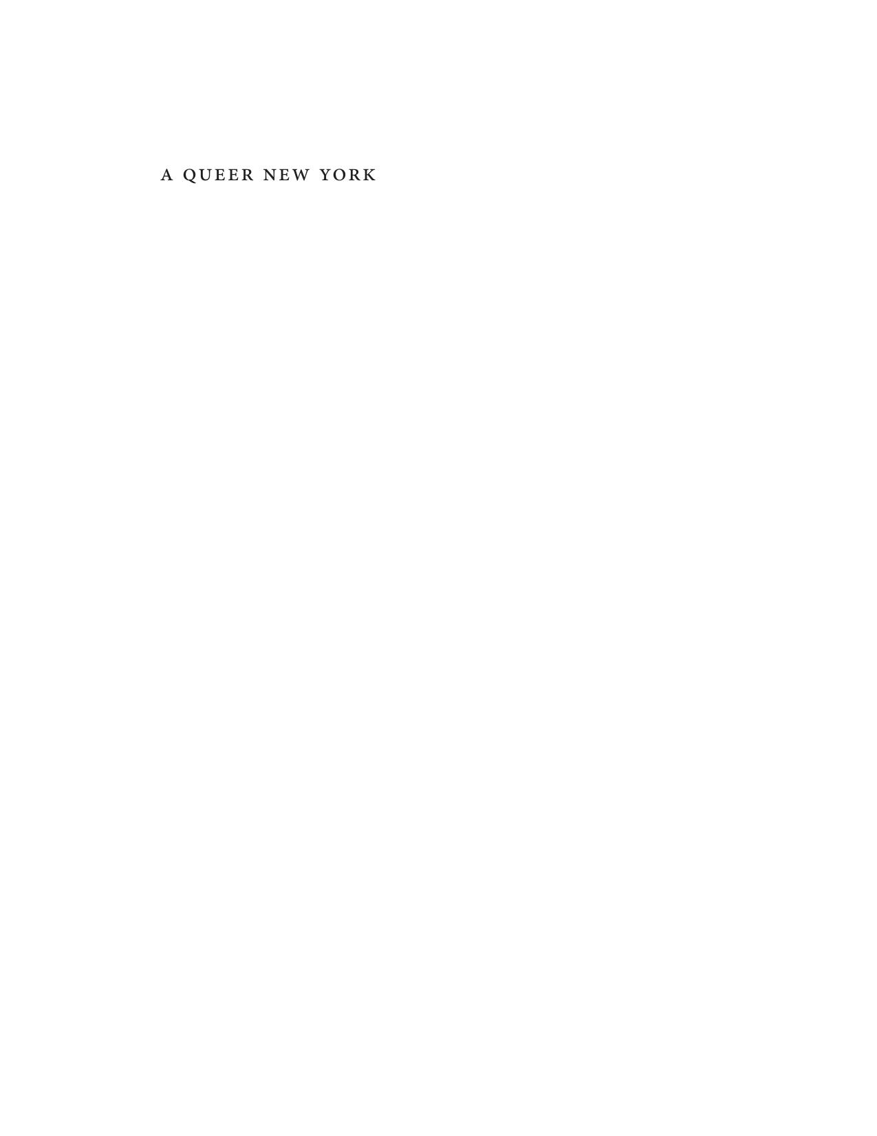 A Queer New York: Geographies of Lesbians, Dykes, and Queer by Jen Jack Gieseking