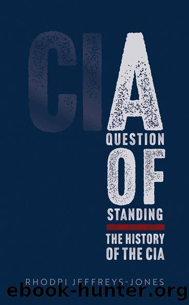 A Question of Standing by Rhodri Jeffreys-Jones
