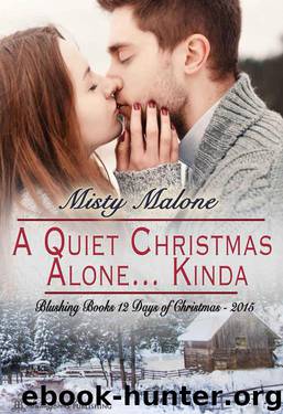 A Quiet Christmas Alone...Kinda (Blushing Books 12 Days of Christmas 4) by Misty Malone