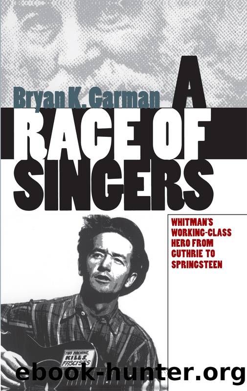 A Race of Singers by Bryan K. Garman