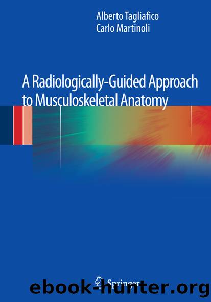 A Radiologically-Guided Approach to Musculoskeletal Anatomy by Alberto Tagliafico & Carlo Martinoli