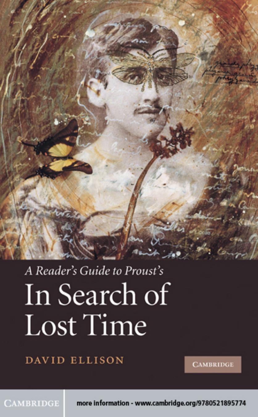 A Reader's Guide to Proust's 'In Search of Lost Time' by David Ellison