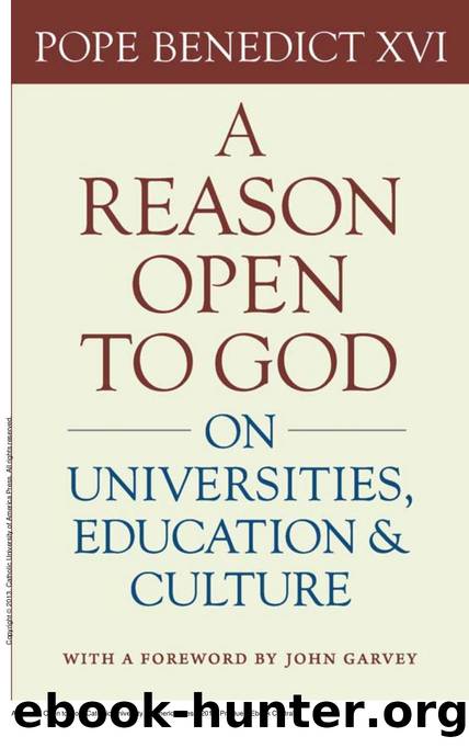 A Reason Open to God by J. Steven Brown; J Steven Brown; John Garvey