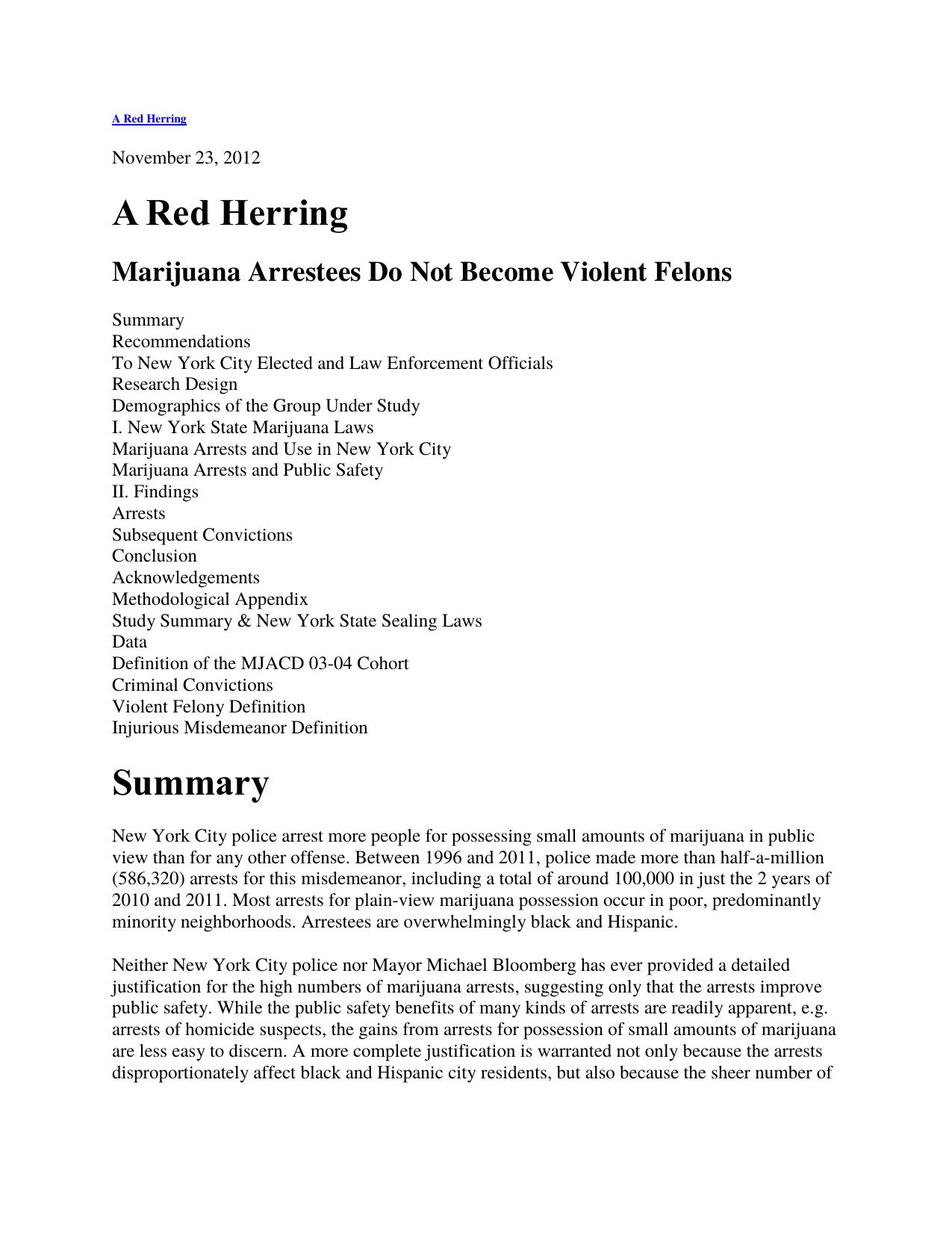 A Red Herring by Doug