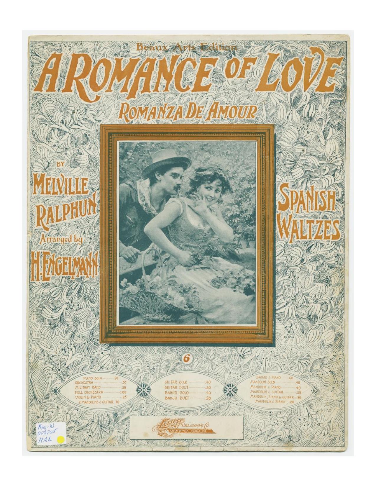 A Romance of Love (Spanish Waltzes) by Unknown