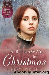 A Runaway For Christmas (Spinster Mail-Order Brides 22) by Cheryl Wright