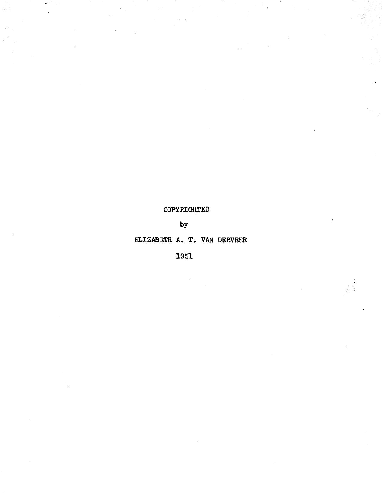 A STUDY OF PATTERNS OF PERFORMANCE FOR THE MOST FREQUENT DUTIES OF BEGINNING CLERICAL EMPLOYEES by VAN DERVEER ELIZABETH A. TILTON