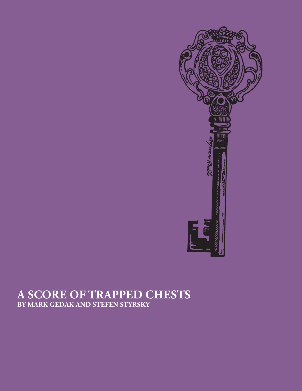 A Score of Trapped Chests by Unknown