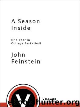 A Season Inside by John Feinstein