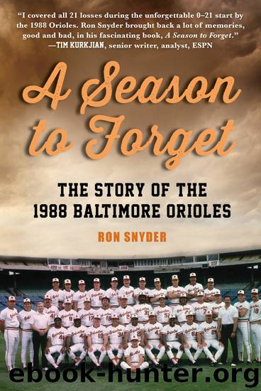 A Season to Forget by Ron Snyder