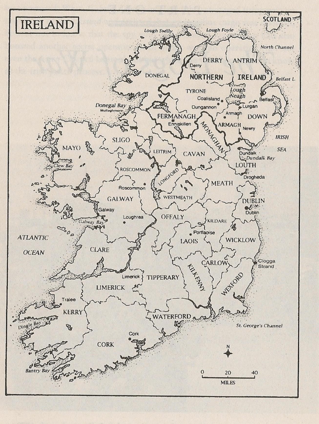 A Secret History of the IRA - maps by Ed Moloney