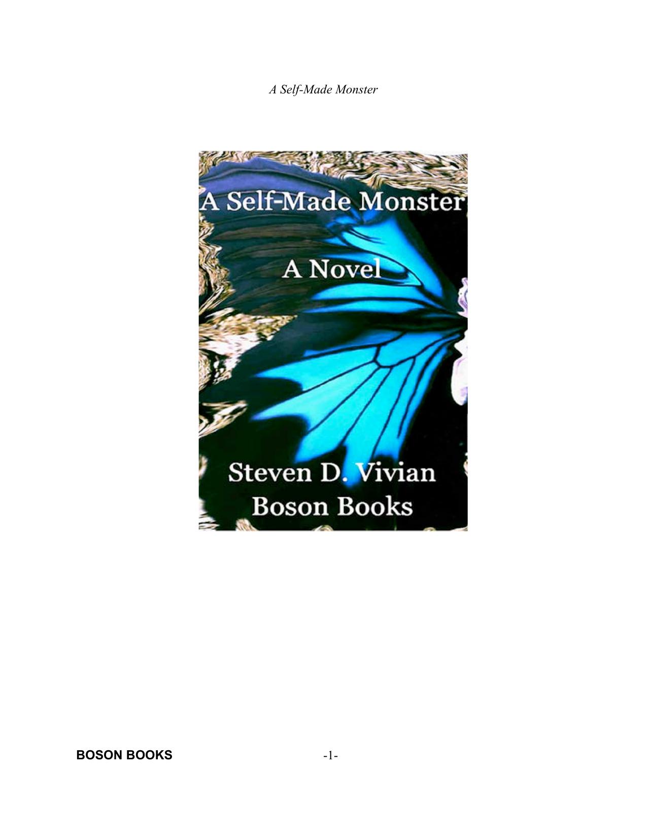 A Self Made Monster by Unknown