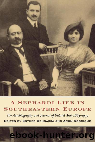 A Sephardi Life in Southeastern Europe by Esther Benbassa Aron Rodrigue