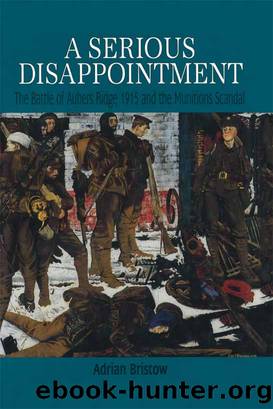 A Serious Disappointment by Adrian Bristow