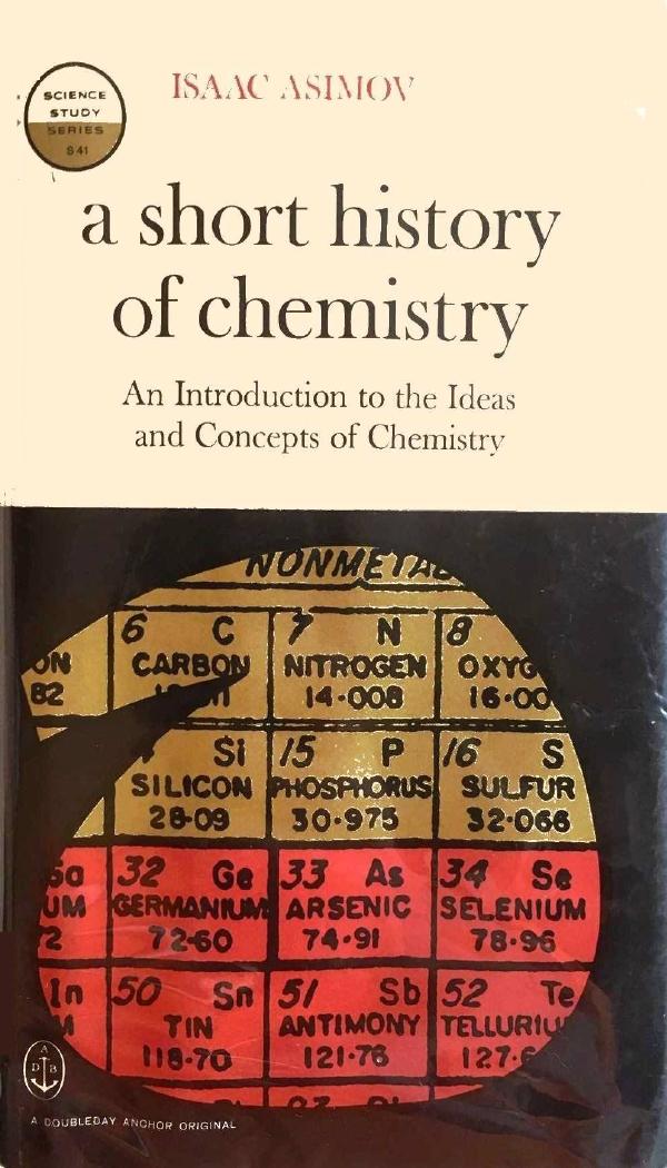 A Short History of Chemiftry by Isaac simov