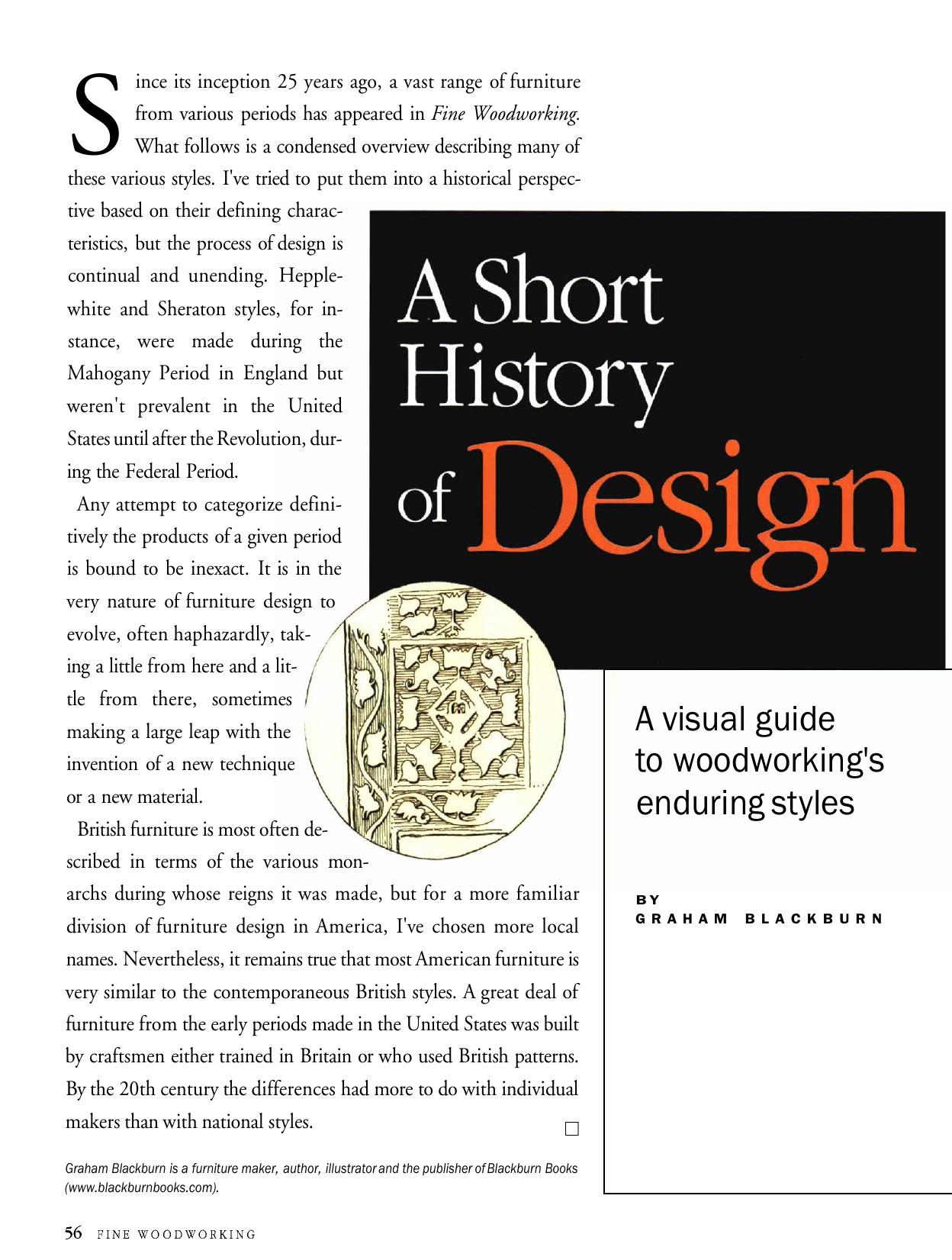 A Short History of Design by Graham Blackburn