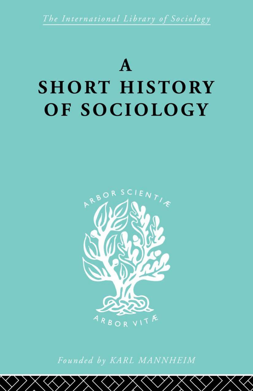 A Short History of Sociology by Harry M. Johnson