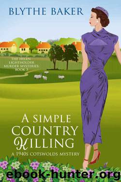 A Simple Country Killing by Blythe Baker