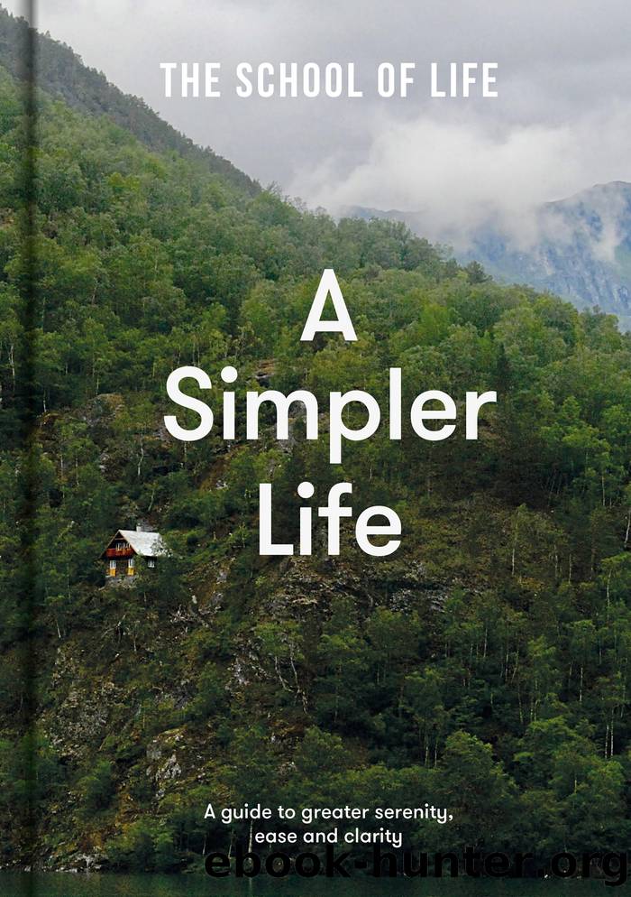 A Simpler Life by Alain de Botton