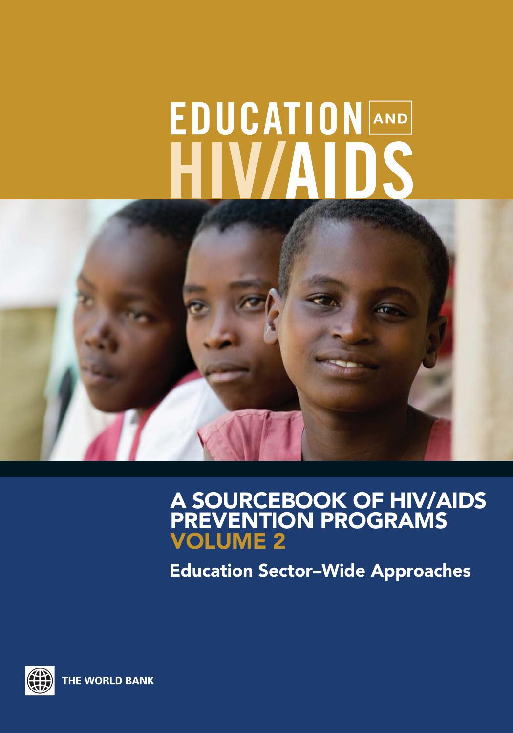 A Sourcebook of HIV AIDS Prevention Programs, Volume 2 : Education Sector-Wide Approaches by Alexandria Valerio
