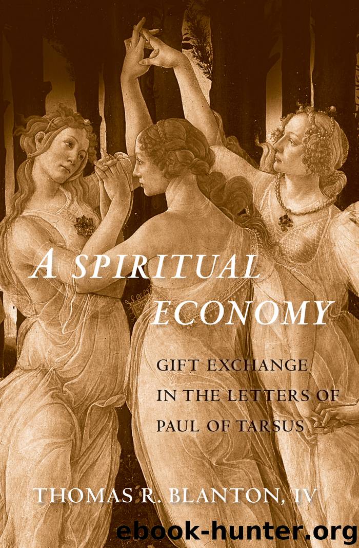 A Spiritual Economy by Thomas R. Blanton