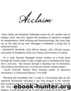 A Spy by Hannah Honegger