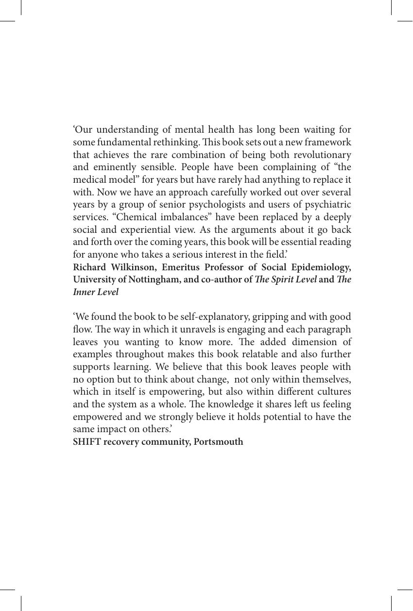 A Straight Talking Introduction to the Power Threat Meaning Framework: An alternative to psychiatric diagnosis by Mary Boyle Lucy Johnstone