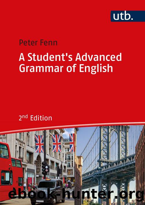 A Studentâs Advanced Grammar of English (SAGE) â 2nd Edition by Peter Fenn