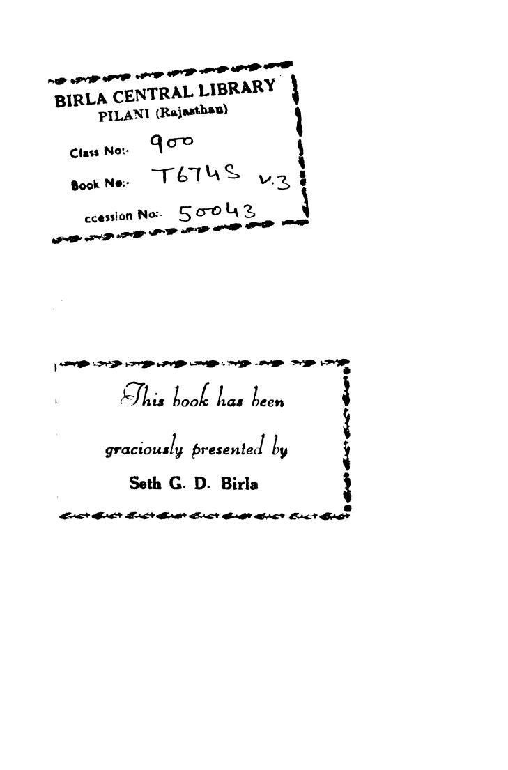 A Study of History - The Growths of Civilizations by Arnold J. Toynbee