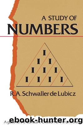 A Study of Numbers by R. A. Schwaller de Lubicz