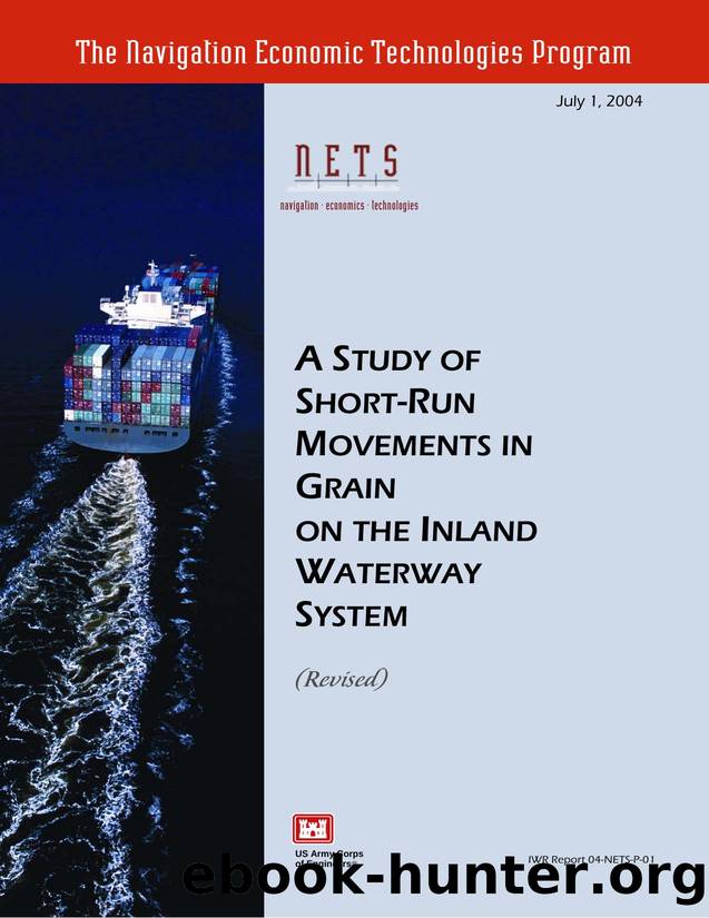 A Study of Short-Run Movements in Grain on the Inland Waterway System by Mark Thoma Wesley Wilson