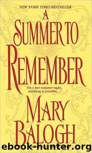 A Summer to Remember by Mary Balogh