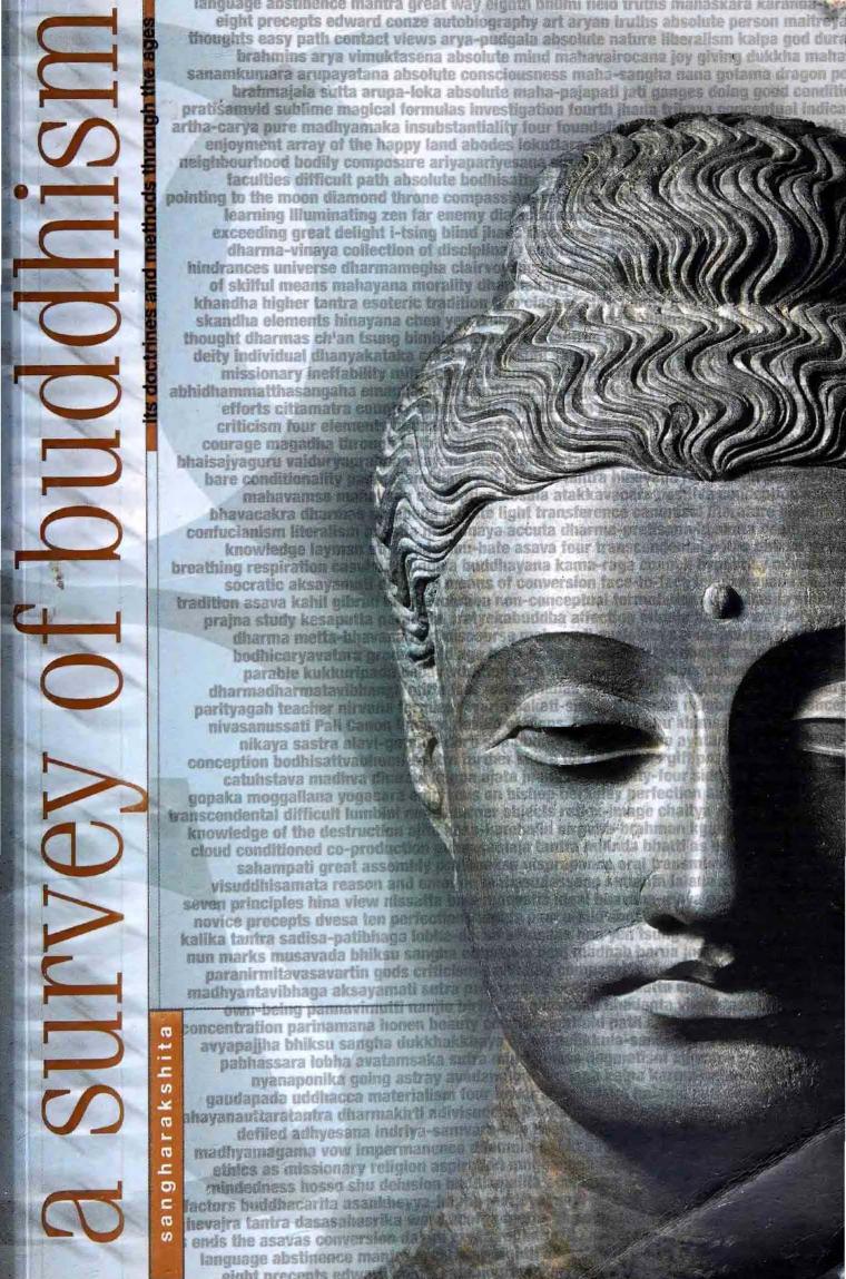 A Survey of Buddhism: Its Doctrines and Methods Through the Ages by Sangharakshita