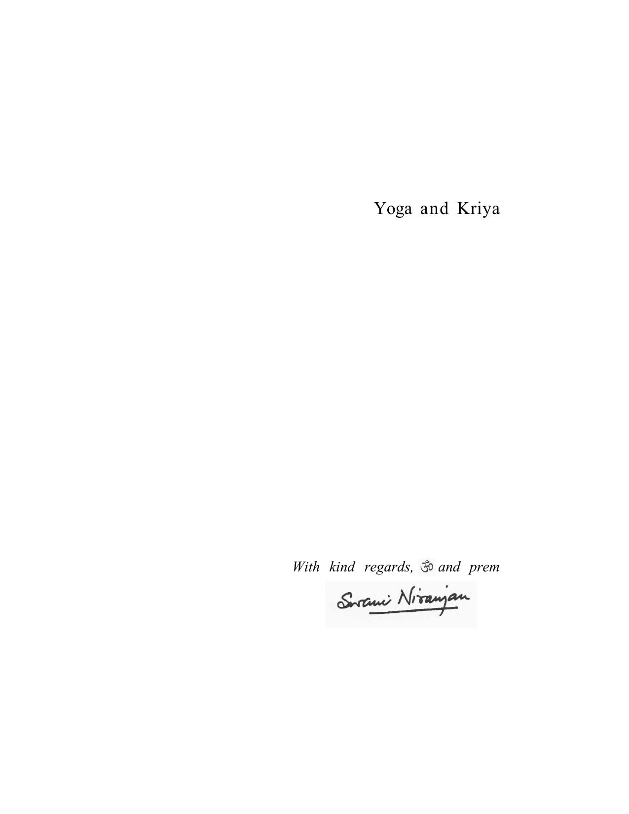 A Systematic Course in the Ancient Techniques of Yoga and Kriya by Unknown