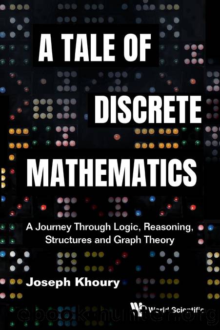 A Tale of Discrete Mathematics : A Journey Through Logic, Reasoning, Structures and Graph Theory (819 Pages) by Joseph Khoury