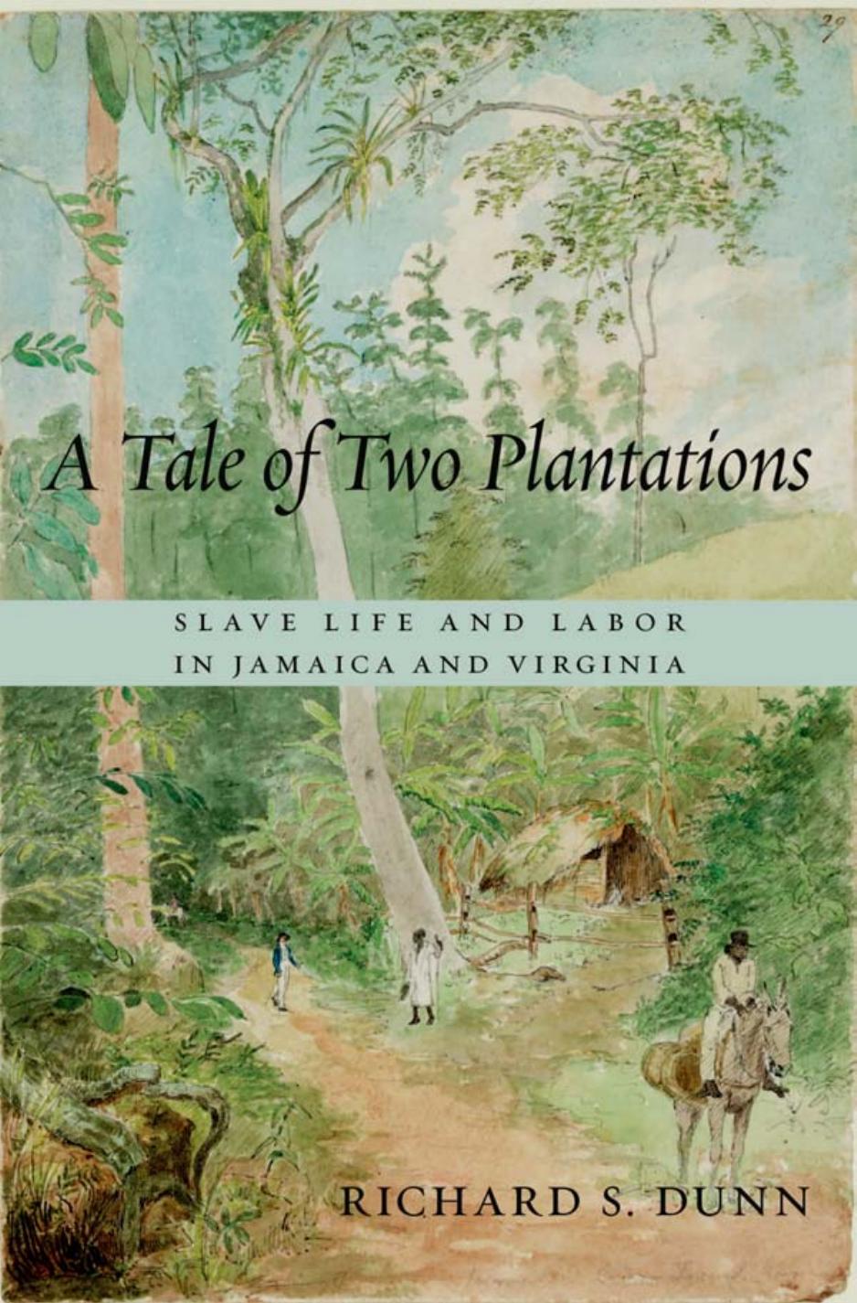 A Tale of Two Plantations: Slave Life and Labor in Jamaica and Virginia by Richard S. Dunn