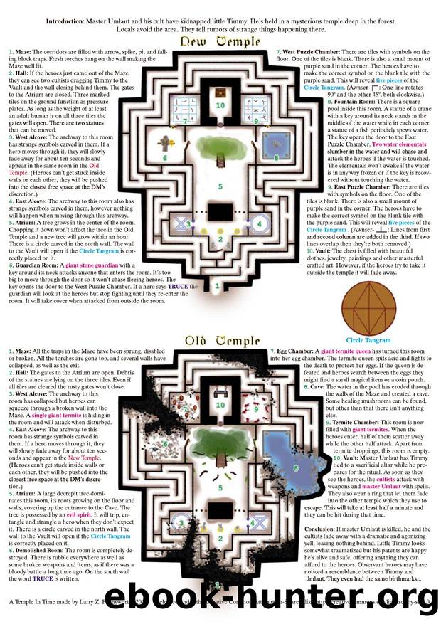 A Temple In Time by Larry Z Pennyworth
