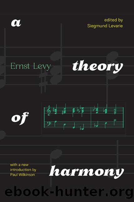 A Theory of Harmony by Ernst Levy