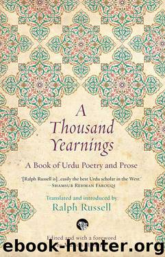A Thousand Yearnings by Ralph Russell & Marion Molteno