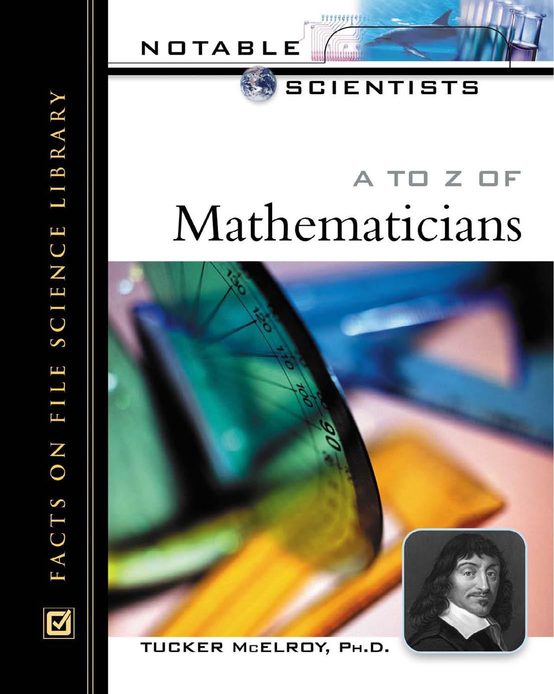 A To Z Of Mathematicians Tucker by Unknown